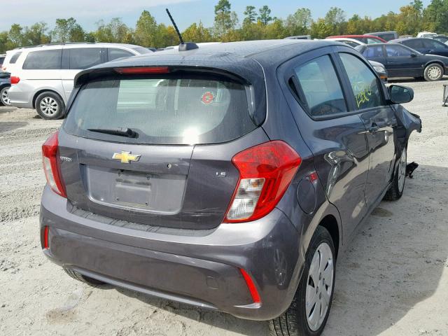 KL8CB6SA6GC570473 - 2016 CHEVROLET SPARK LS GRAY photo 4