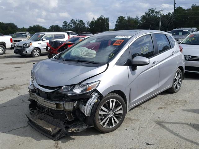 3HGGK5H86JM714151 - 2018 HONDA FIT EX SILVER photo 2