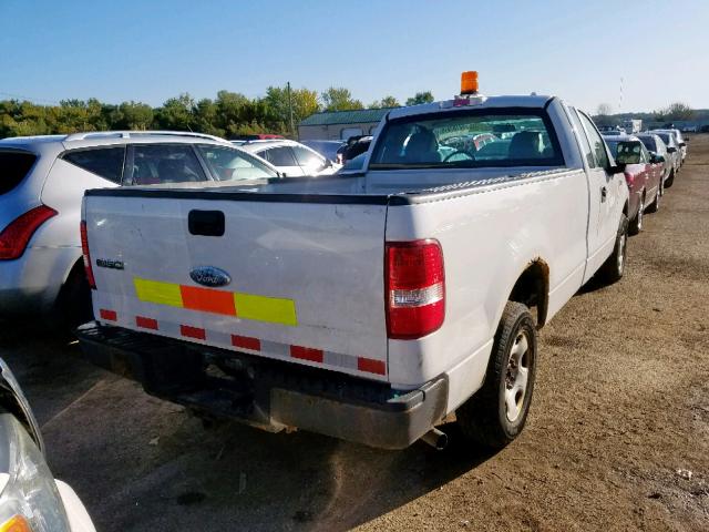 1FTRF12WX7KD54054 - 2007 FORD F150 WHITE photo 4