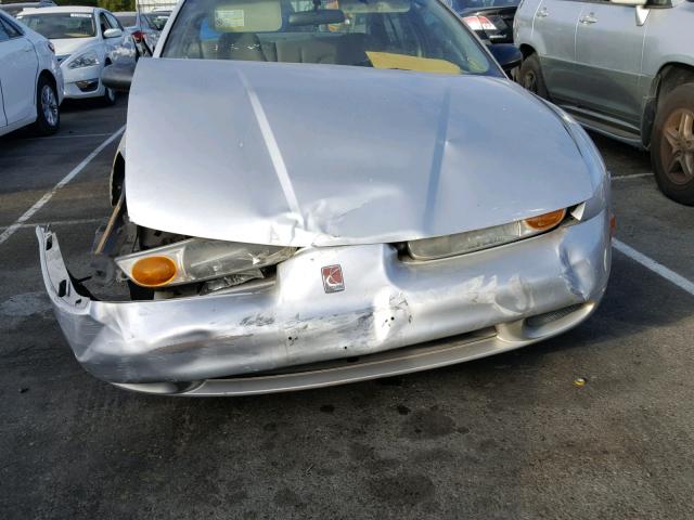 1G8ZH52832Z306361 - 2002 SATURN SL1 SILVER photo 9