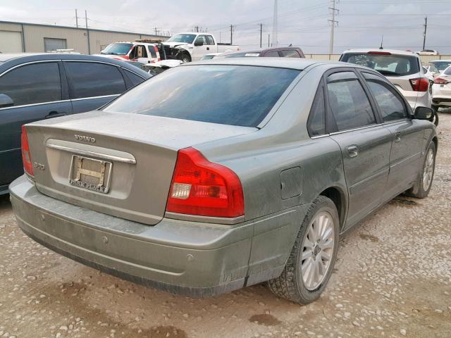 YV1TS592861444524 - 2006 VOLVO S80 2.5T GRAY photo 4