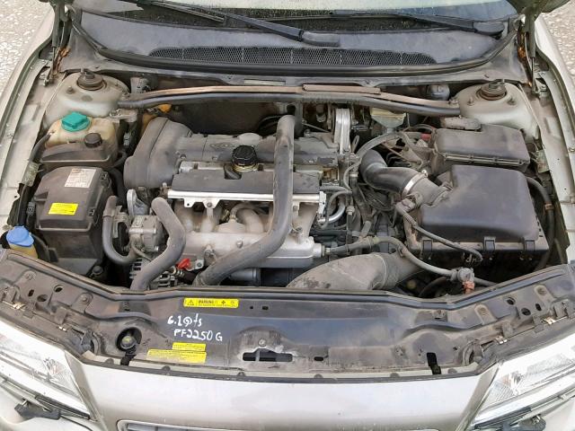 YV1TS592861444524 - 2006 VOLVO S80 2.5T GRAY photo 7