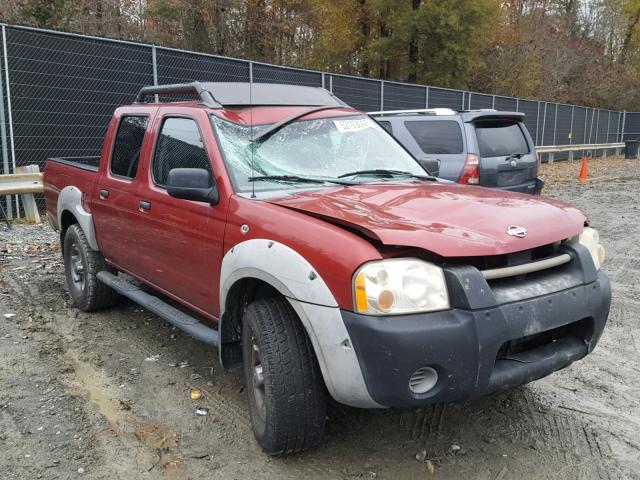 1N6ED27Y81C366819 - 2001 NISSAN FRONTIER C RED photo 1