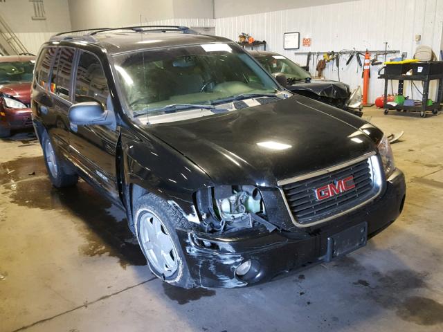 1GKDT13S722100779 - 2002 GMC ENVOY BLACK photo 1