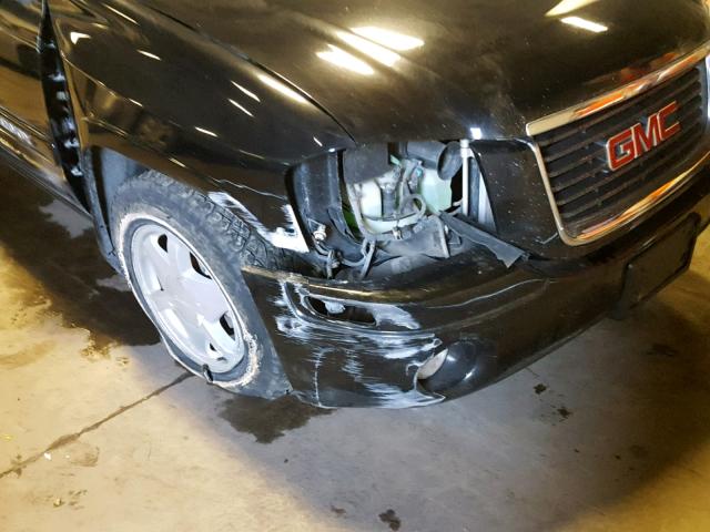 1GKDT13S722100779 - 2002 GMC ENVOY BLACK photo 9