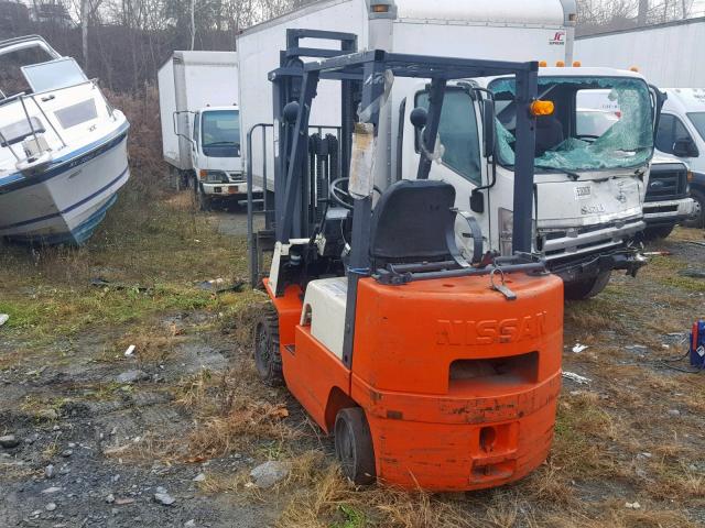 00CPJ0200009W3244 - 2000 NISSAN FORKLIFT ORANGE photo 3