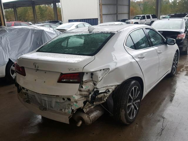 19UUB2F56FA021255 - 2015 ACURA TLX TECH თეთრი ფოტო 4