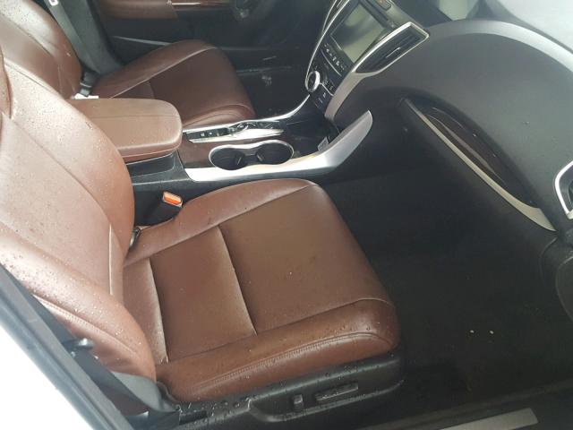 19UUB2F56FA021255 - 2015 ACURA TLX TECH თეთრი ფოტო 5