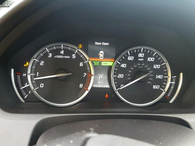 19UUB2F56FA021255 - 2015 ACURA TLX TECH თეთრი ფოტო 8