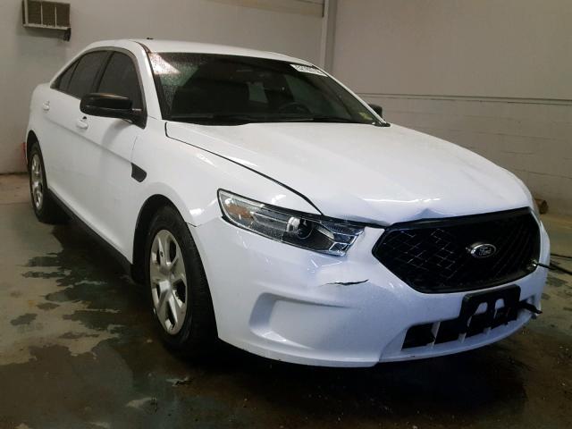 1FAHP2L84DG132063 - 2013 FORD TAURUS POL WHITE photo 1