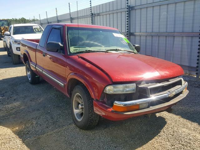 1GCCS19W318208980 - 2001 CHEVROLET S TRUCK S1 BURGUNDY photo 1