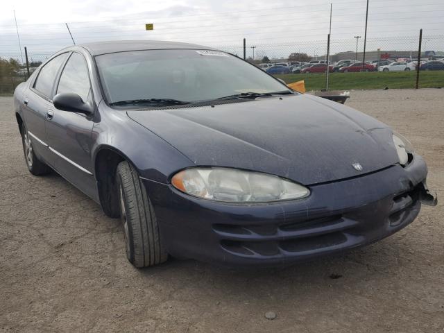 2B3HD46R42H201596 - 2002 DODGE INTREPID S BLUE photo 1
