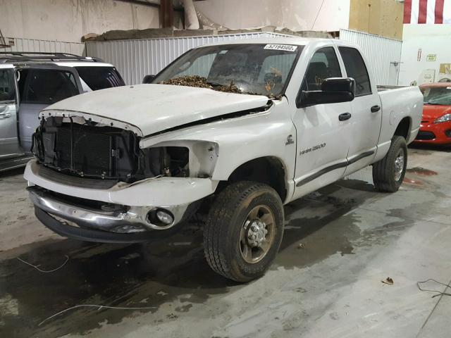 1D7KS28CX6J123441 - 2006 DODGE RAM 2500 S WHITE photo 2