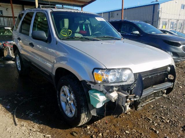 1FMYU93186KA12132 - 2006 FORD ESCAPE XLT SILVER photo 1