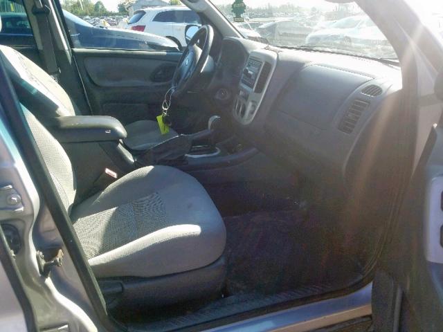 1FMYU93186KA12132 - 2006 FORD ESCAPE XLT SILVER photo 5