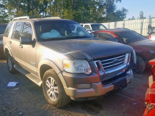 1FMEU74E96UB33149 - 2006 FORD EXPLORER E BROWN photo 1