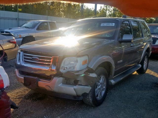 1FMEU74E96UB33149 - 2006 FORD EXPLORER E BROWN photo 2