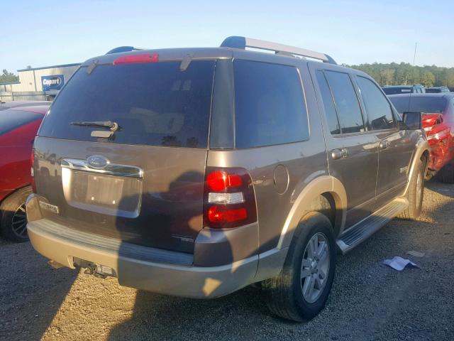 1FMEU74E96UB33149 - 2006 FORD EXPLORER E BROWN photo 4