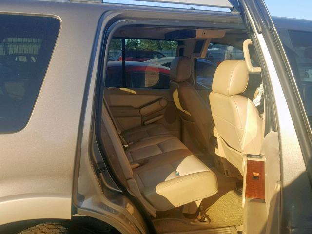 1FMEU74E96UB33149 - 2006 FORD EXPLORER E BROWN photo 6