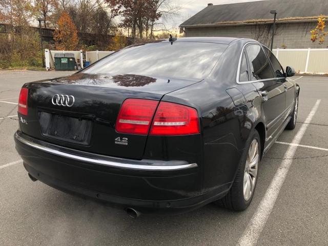 WAURVAFA9AN008209 - 2010 AUDI A8 QUATTRO BLACK photo 3