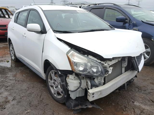 5Y2SM67029Z443913 - 2009 PONTIAC VIBE WHITE photo 1