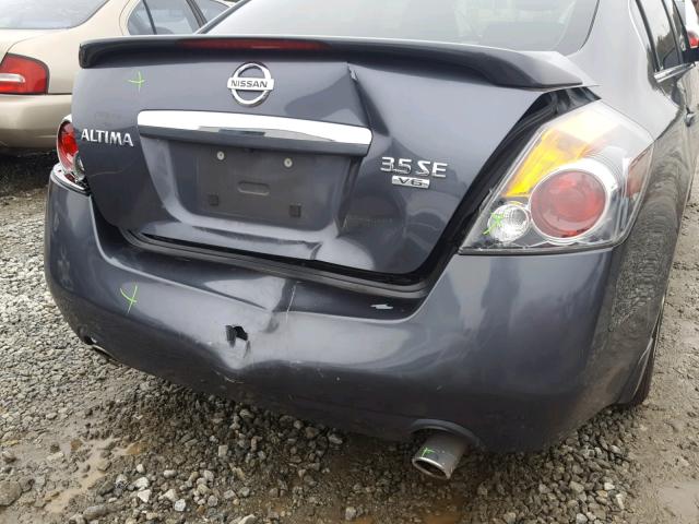 1N4BL21E77C236343 - 2007 NISSAN ALTIMA 3.5 GRAY photo 9