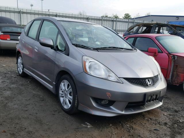 JHMGE8H41AS027489 - 2010 HONDA FIT SPORT GRAY photo 1