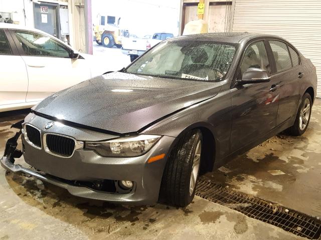 WBA3C3C52FP664407 - 2015 BMW 320 I GRAY photo 2