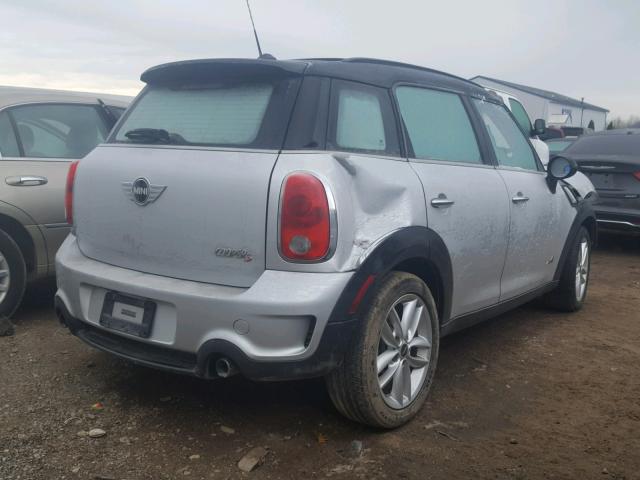 WMWZC5C54CWL58736 - 2012 MINI COOPER S C SILVER photo 4