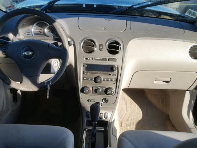 3GNDA13D17S641106 - 2007 CHEVROLET HHR LS BLACK photo 9