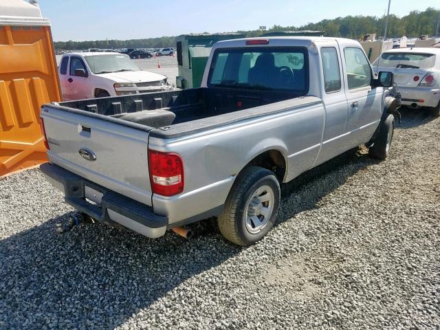 1FTYR14D69PA56198 - 2009 FORD RANGER SUP SILVER photo 4