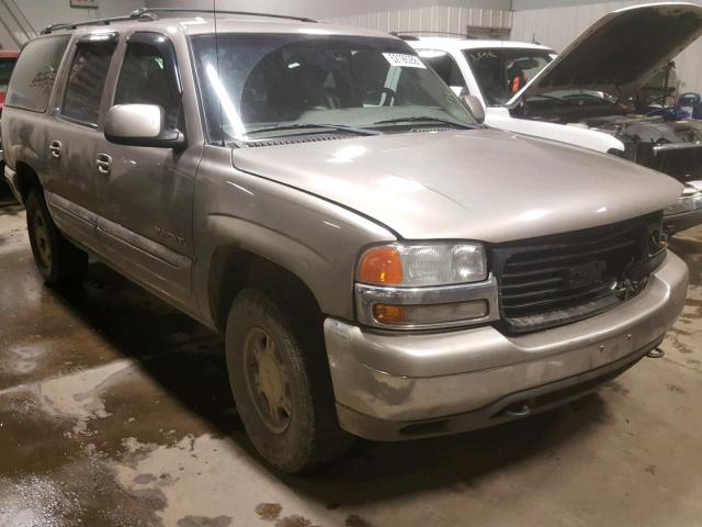 1GKFK16T51J275360 - 2001 GMC YUKON XL K TAN photo 1