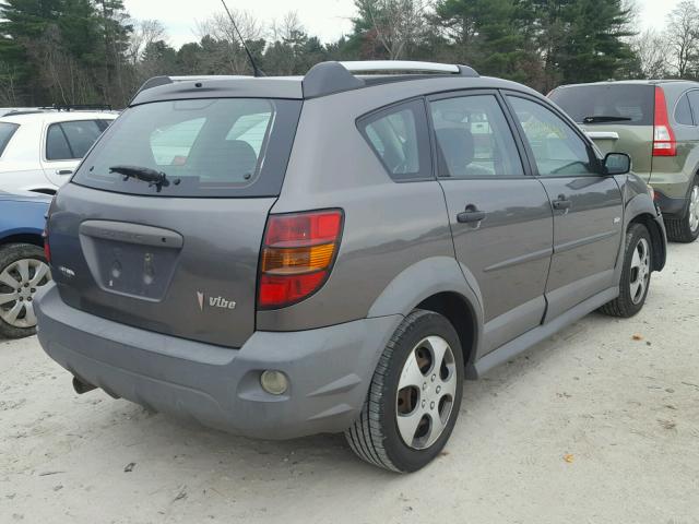 5Y2SL63895Z465058 - 2005 PONTIAC VIBE GRAY photo 4