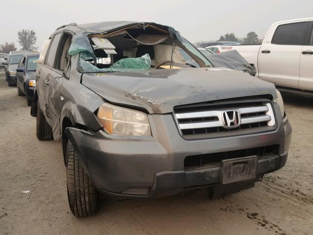 5FNYF18258B009254 - 2008 HONDA PILOT VP CHARCOAL photo 1