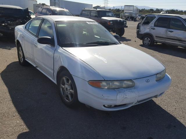 1G3NF52E33C316912 - 2003 OLDSMOBILE ALERO GLS WHITE photo 1