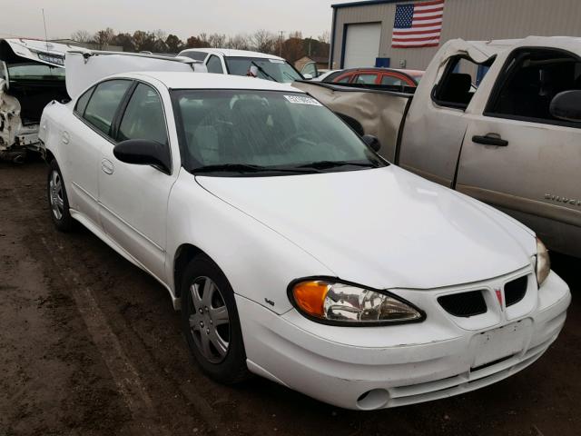 1G2NF52E44C250375 - 2004 PONTIAC GRAND AM S WHITE photo 1