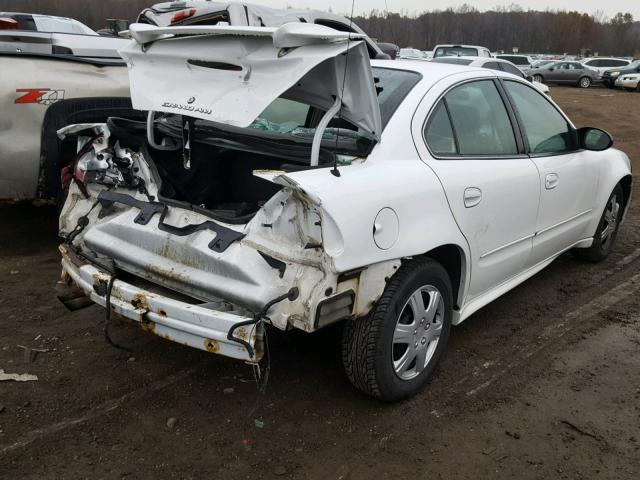 1G2NF52E44C250375 - 2004 PONTIAC GRAND AM S WHITE photo 4