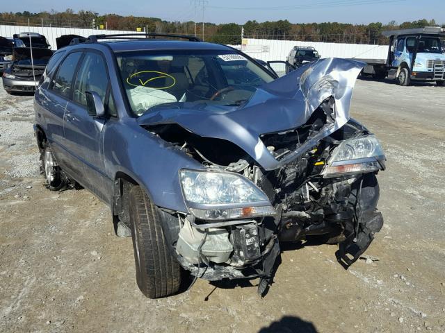 JTJGF10U920120854 - 2002 LEXUS RX 300 SILVER photo 1