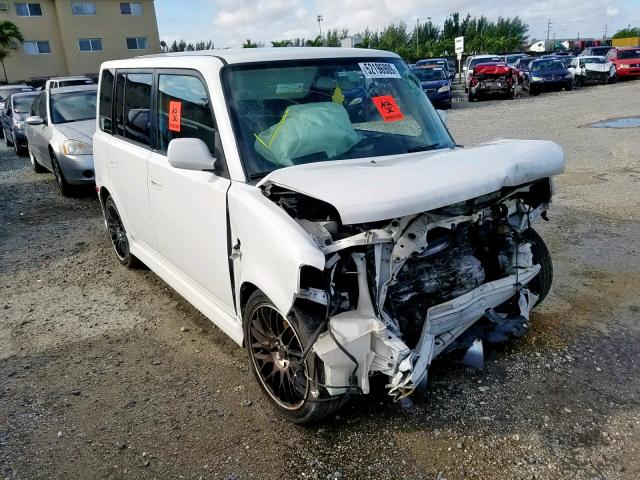 JTLKT334164099367 - 2006 TOYOTA SCION XB Weiß Foto 1
