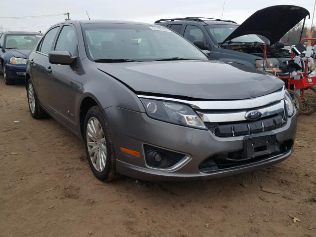 3FADP0L3XAR116381 - 2010 FORD FUSION HYB GRAY photo 1