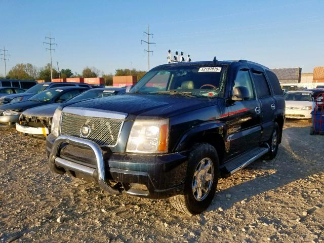 1GYEK63N76R110830 - 2006 CADILLAC ESCALADE L BLUE photo 2