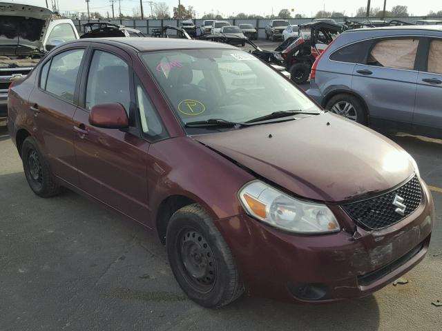 JS2YC412985103911 - 2008 SUZUKI SX4 MAROON photo 1