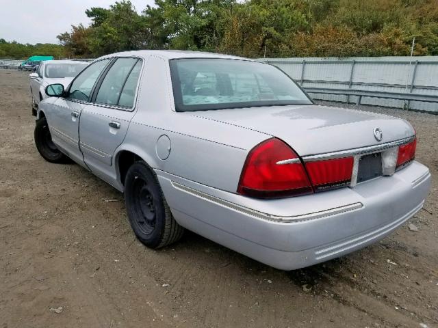 2MEFM74W7YX631359 - 2000 MERCURY GRAND MARQ SILVER photo 3