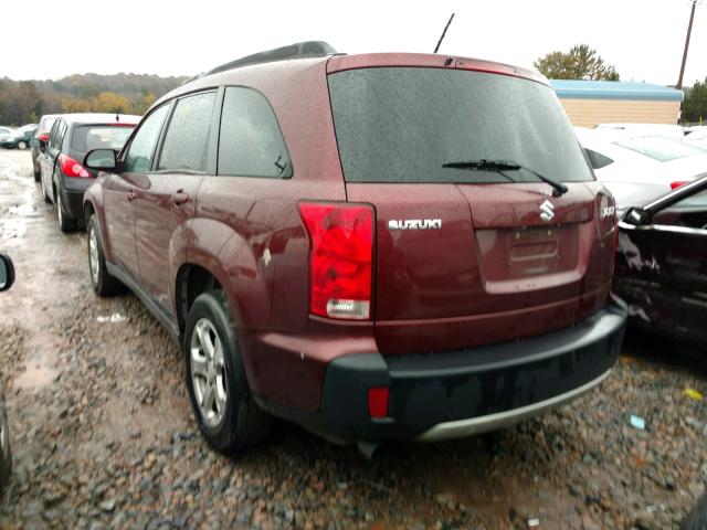 2S3DB417386102962 - 2008 SUZUKI XL7 LUXURY BURGUNDY photo 3