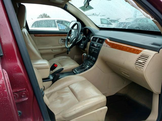 2S3DB417386102962 - 2008 SUZUKI XL7 LUXURY BURGUNDY photo 5