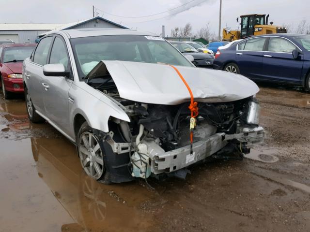 1FAHP24W08G177150 - 2008 FORD TAURUS SEL SILVER photo 1