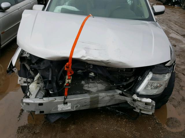 1FAHP24W08G177150 - 2008 FORD TAURUS SEL SILVER photo 7