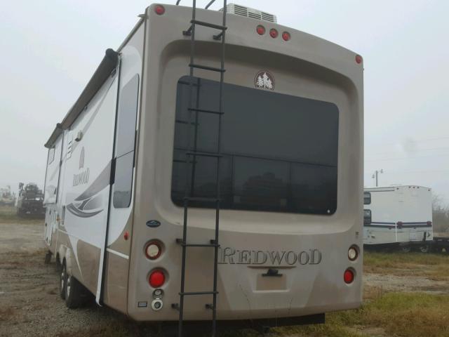 4V0FC3629CR002105 - 2012 RV REDWOOD TAN photo 3