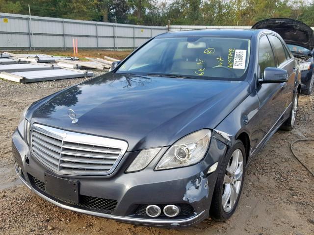 WDDHF5GB2AA023707 - 2010 MERCEDES-BENZ E 350 BLACK photo 2