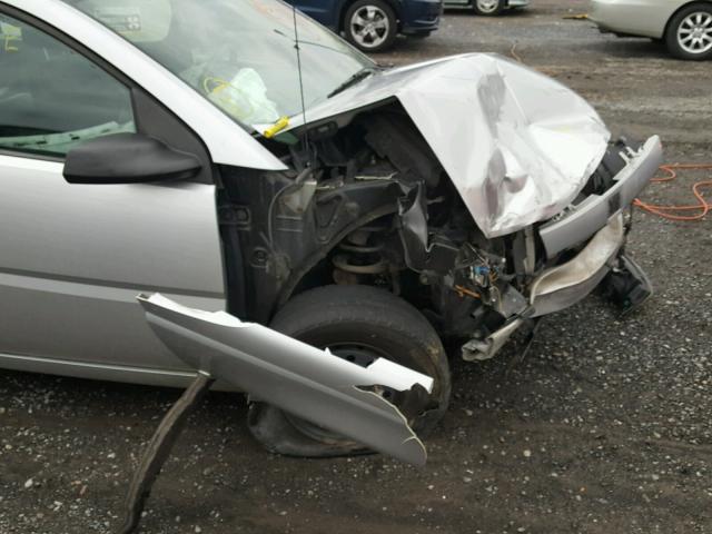 1G8AG52F13Z196376 - 2003 SATURN ION LEVEL SILVER photo 9